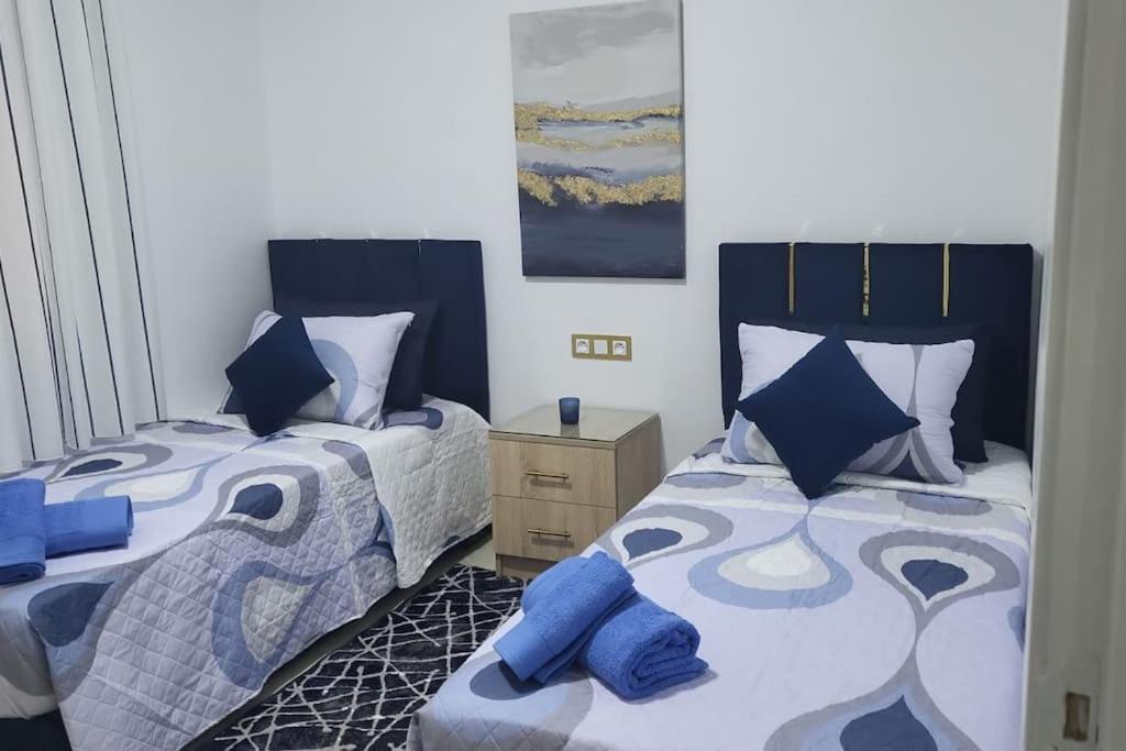 Fresh 2 Bedroom Tangier Apartment With Air Conditioner Eksteriør billede