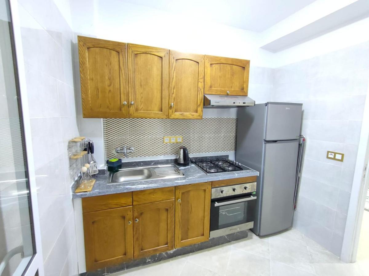 Fresh 2 Bedroom Tangier Apartment With Air Conditioner Eksteriør billede